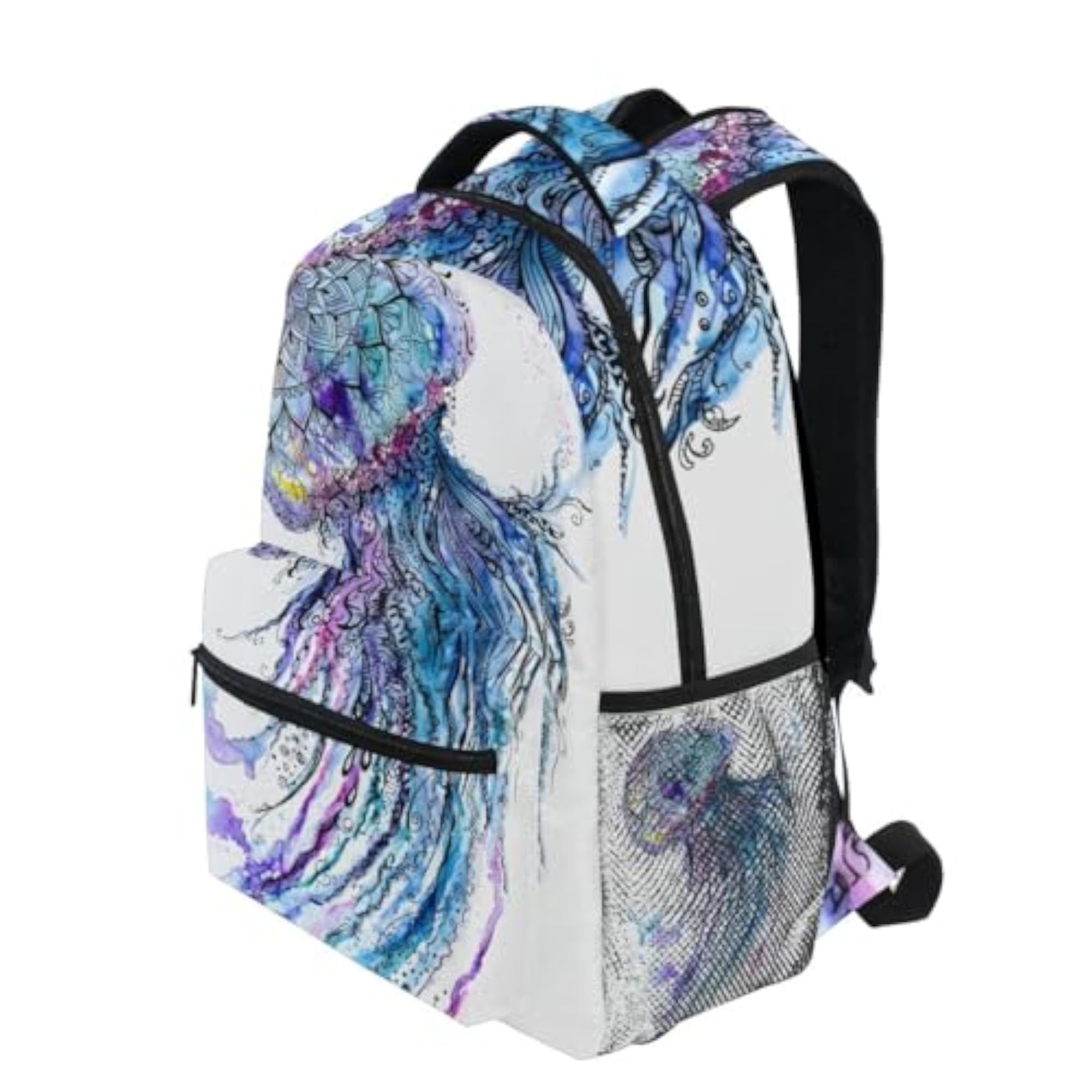 Custom School Backpack Personalized Name Text Bookbag for Teens